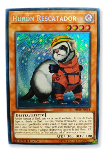 Yugi-oh! Rescue Ferret Mp18-en054 Secret