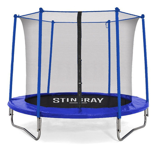 Trampolín Con Red  8ft ( 2 Metros) Marca Stingray