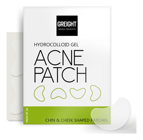 Greight Brand Products - Parches De Acné Para Barbilla Y M.