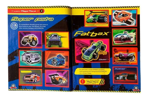 Panini Sticker Hot Wheels Mega Race 2005 Empty Album Spanish