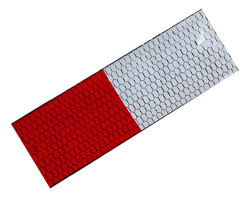 Cinta Reflectiva Lateral 2 X90cm Rojo/blanco Camiones
