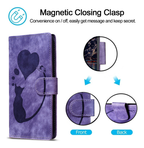 Funda De Teléfono De Cuero Para Samsung Galaxy A53 A33 A23 A