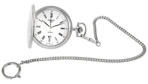 Reloj Tissot De Bolsillo T83655313 Savonnettes Tablero