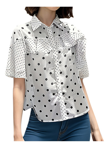 Casual Transpirable Con Cuello En V Para Mujer