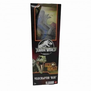Imagem 2 de 5 de Dinossauro Boneco Velociraptor Blue - Figura Jurassic World - Mattel