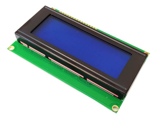 10x Display Lcd 20x4 2004 Backlight Azul Para Arduino C/ Nfe
