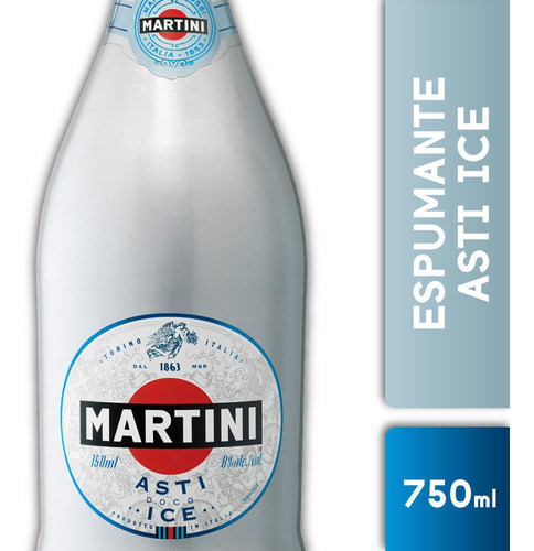 Espumante Martini Sparkling Asti Ice 750cc 1 Unidad