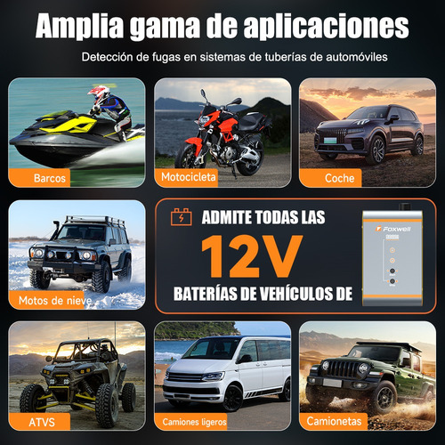 Detector De Vazamento Automotivo Foxwell Sd201
