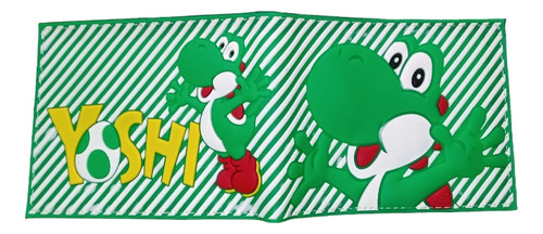 Billetera En Goma Yoshi - Super Mario Bros