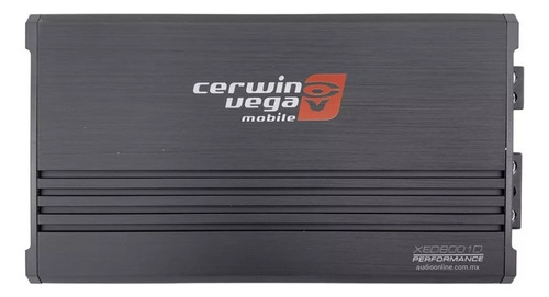 Amplificador Cerwin Vega Xed8001d De 1 Canal Clase D 800w