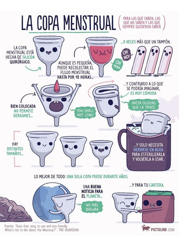Copas Menstruales Tallas S Y L + Regalo. Mayor Y Detal