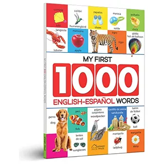Book : My First 1000 English-espa Ol Words Early Learning..