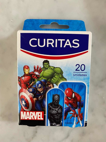 Curitas Infantiles Avengers