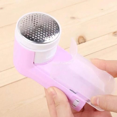 Saca Pelusa Removedor Bolitas Ropa Carga Usb Color Rosa