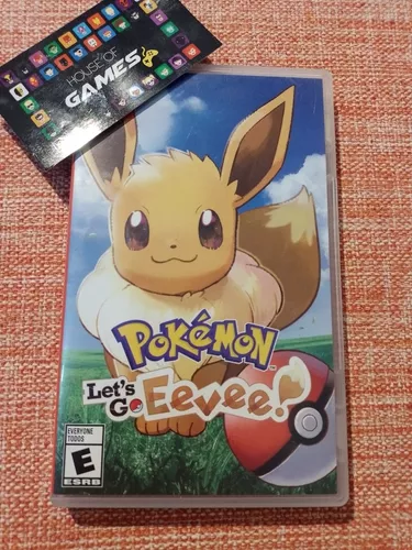 Jogo Pokémon Let's Go Eevee para Nintendo Switch