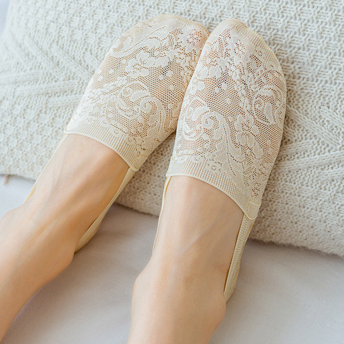 .. 10 Pares Invisibles Encaje Protector Pies Calcetines