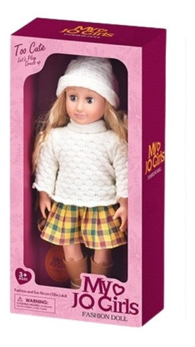 Imagen 2 de 5 de My Jq Girls Muñeca Fashion 45cm 18 PuLG American Our Generat