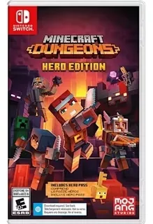 Minecraft Dungeons Hero Edition Mojang Nintendo Switch Físico