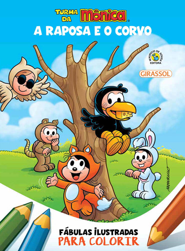 Libro Turma Da Monica Fabulas Ilustradas Para Colori01 De So