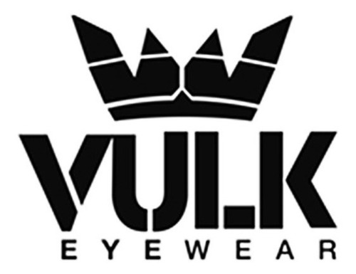 Anteojos de sol Vulk The Trial, color mblk/s15 con marco de g-flex, lente de policarbonato, varilla de g-flex - 1831