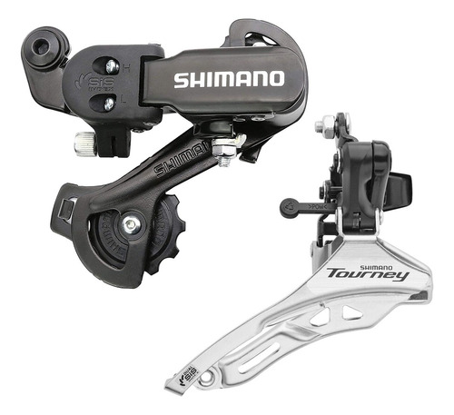 Combo Shimano Tensor Tz31 Descarrilador Ty300 Bicicleta Mtb