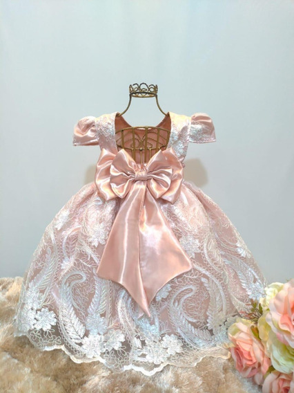 vestido para bebe de princesa