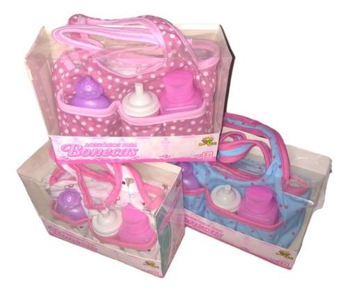 Bolsa Baby Boneca Acessórios Brinquedo Infantil Art Brink