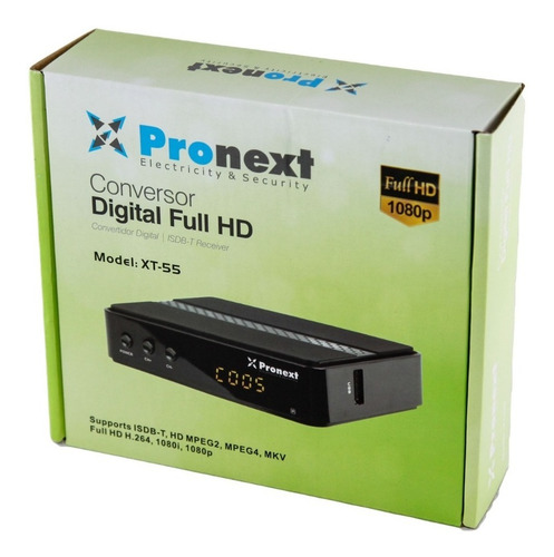 Sintonizador Deco Tda Tv Canal Aire Digital Hd 1080p Pr Htec