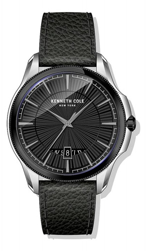 Reloj Kenneth Cole Kcwgb2125102 Para Caballero Color Negra