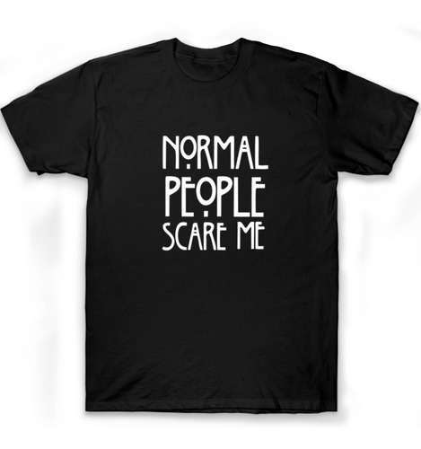 Remera Normal People American Horror Story Algodón