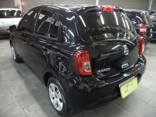 Imagem 3 de 14 de Nissan March S 1.0 16v Flex Completo 2017 Preto