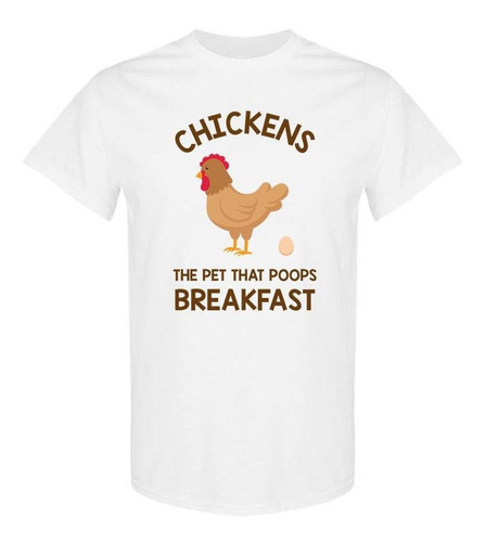 Playera Gallinas La Mejor Mascota Para Mujer