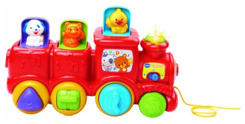 Vtech Roll & Surprise Animal Train , Red, 6-36 Months