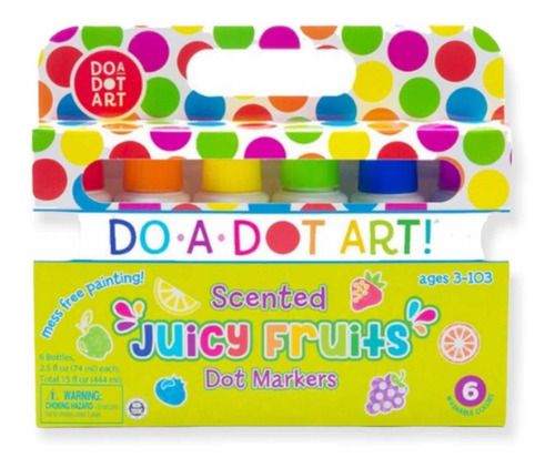 Lápices Do A Dot Fruit 6 Colores Acuaerables