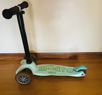 Comprar Monopatín Micro Mini2go Deluxe Plus Menta Color Verde Claro