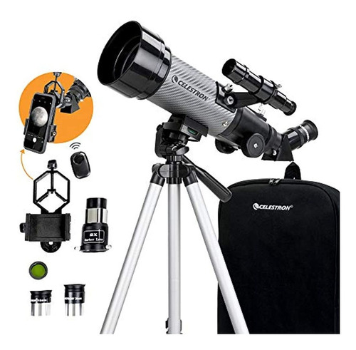 Telescopio Portátil Refractario Dx De 2.756 in