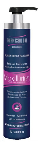  Selagem Térmica Thermoseal One - Matizadora Nao Amarela Os Fios  Maxilluring 1 Litro