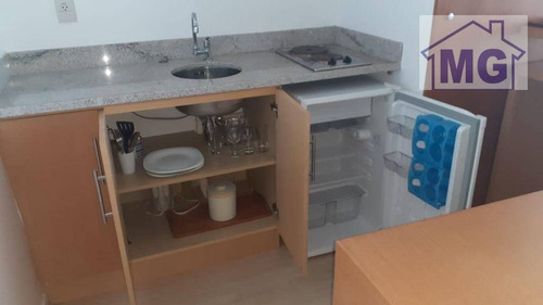 Imagem 6 de 18 de Flat Com 1 Dormitório Para Alugar, 70 M² Por R$ 3.400,00/mês - Glória - Macaé/rj - Fl0018