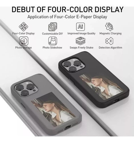Capa Para Telefone Asx Smart Ink, Funda Para Smartphone Com
