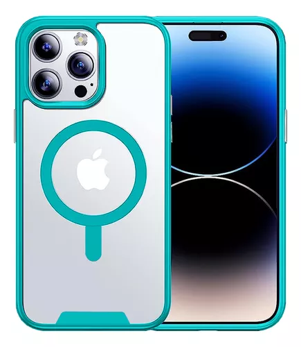 Capa de Vidro para Iphone 14 Pro Max - Azul Caribe