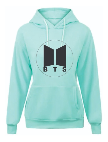 Sudadera Color Verde Claro De Bts