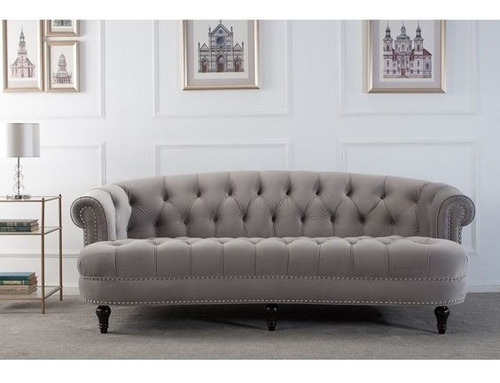 Sillon Sofa Chesterfield Roma Chenille  Talampaya Premiun