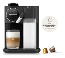 Comprar Nespresso Gran Lattissima Black + Cápsulas
