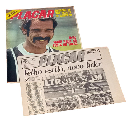Revista Placar N.239 Brito Corinthians 1974!!! (Usado)