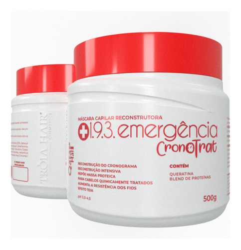 Máscara 1.9.3 Nova Linha Cronotrat Qatar Hair - Lançamento