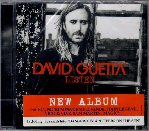 Cd David Guetta Listen Nuevo Y Sellado