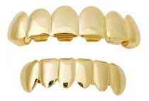 Comprar 14k Oro Plateado Boca Tapa Dientes Parrillas Superior Inferi