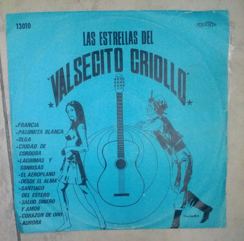 Vinilo Las Estrellas Del Valsecito Criollo