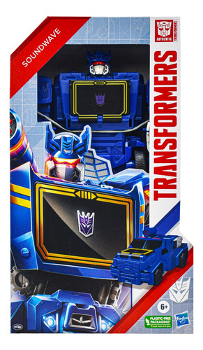 Transformers Soundwave Malvado Espia Decepticon 26cm Hasbro