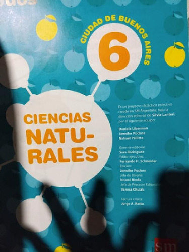 Libro - Ciencias Naturales 6 - Caba - Nodos - Sm